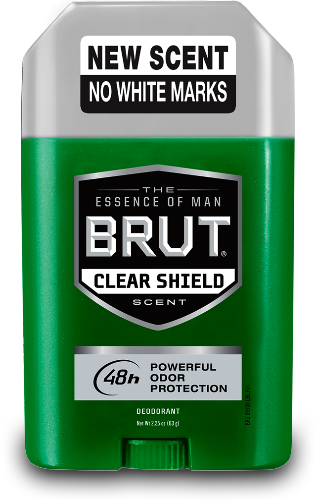 Live Like A Man - Brut Clear Shield Clipart (639x1013), Png Download