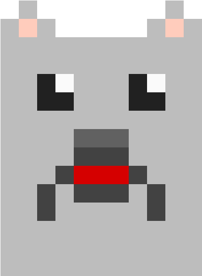 Sad Cat Mouse Thing - Emblem Clipart (1184x1184), Png Download