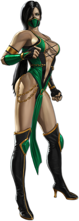 Jade Mortal Kombat 2011 Clipart (518x800), Png Download
