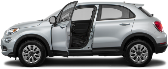 2019 Fiat 500x - Range Rover Evoque 2018 Se Black Clipart (640x480), Png Download