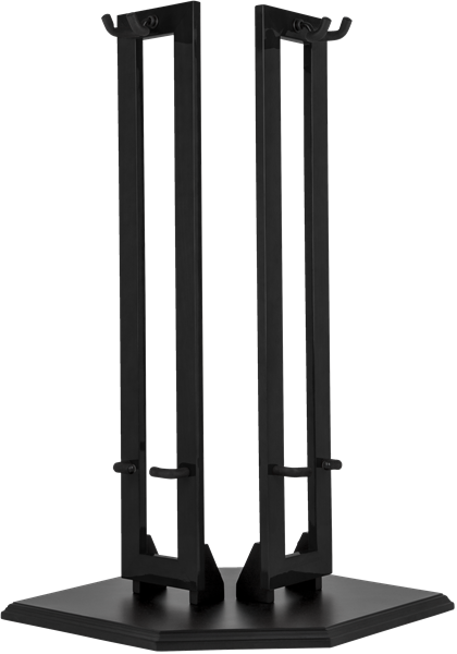 Your Basket - Fender Wood Hanging Guitar Stand Black Clipart (420x600), Png Download