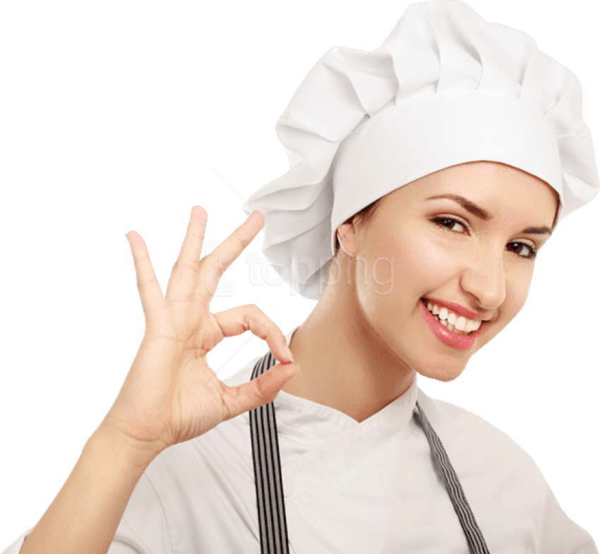 Free Png Download Chef Png Images Background Png Images - Chef Girl Png Clipart (850x784), Png Download