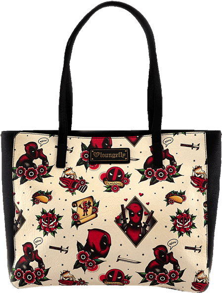 Apparel - Deadpool Tote Bag Clipart (600x600), Png Download