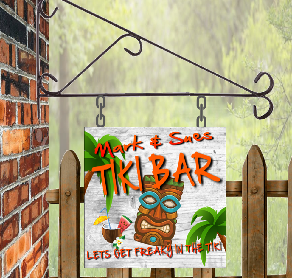 Details About Tiki Bar Hanging Sign, Bar Sign, Outdoor - Peaky Blinders Signs Clipart (980x933), Png Download