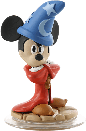 Interactive Figures - Disney Infinity Sorcerer Mickey Clipart (600x600), Png Download
