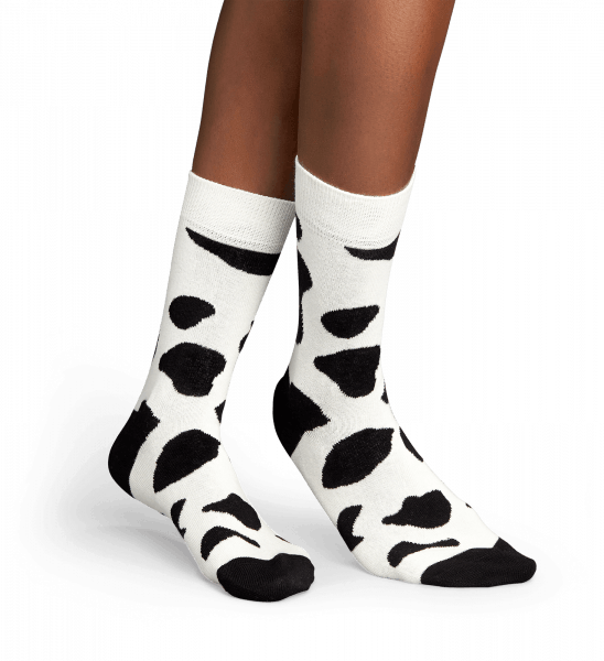 Happy Socks Cow Clipart (548x600), Png Download