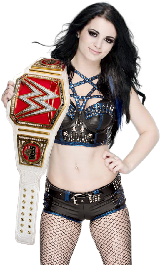Wwe Raw Women Champion - Paige Wwe Women's Champion Clipart (600x941), Png Download