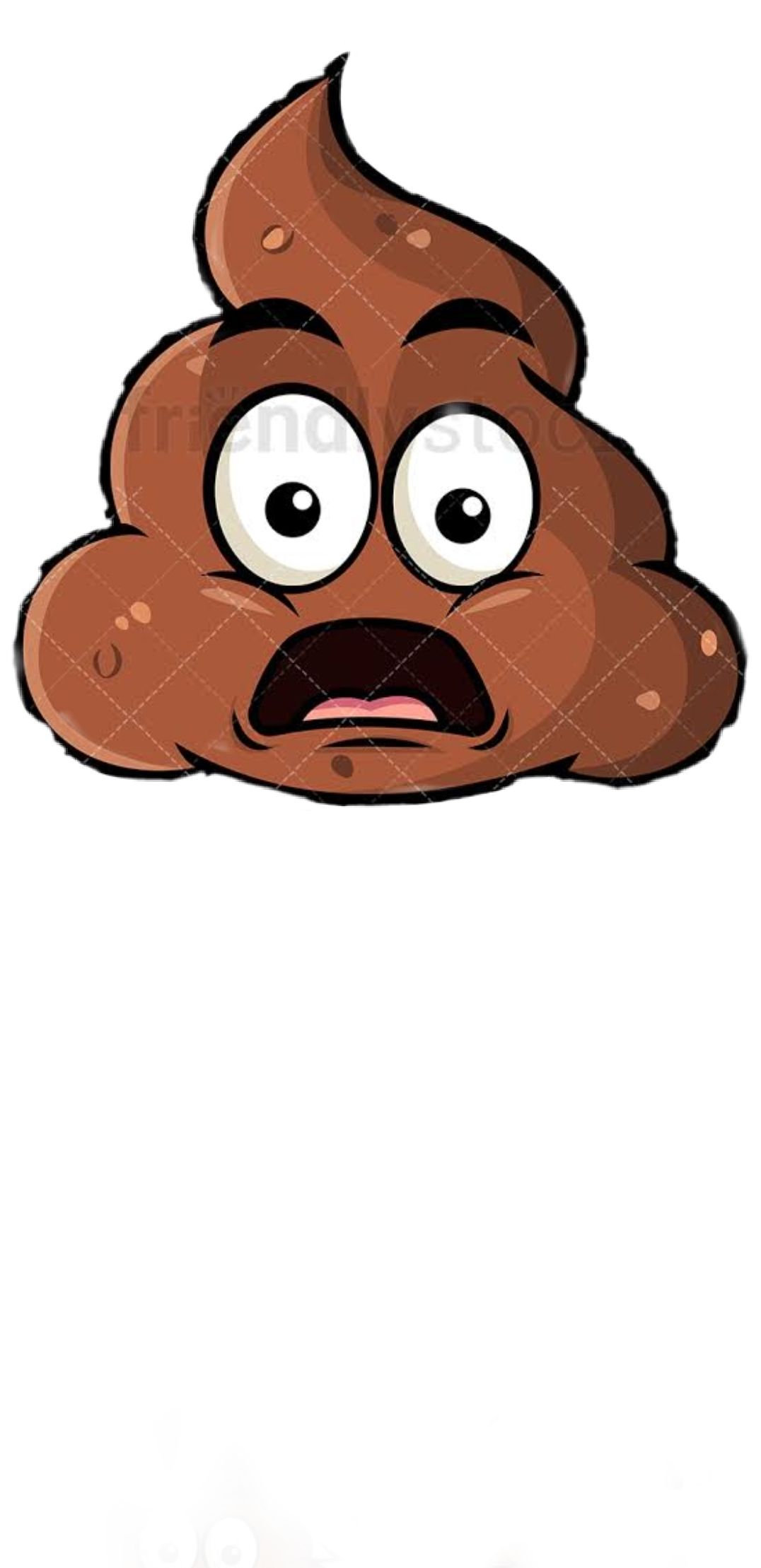 Poo Freetoedit - Pile Of Poo Emoji Clipart (1076x2218), Png Download