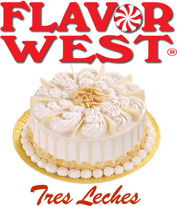 Tres Leches Concentrate By Flavor West - Flavor West Clipart (600x720), Png Download