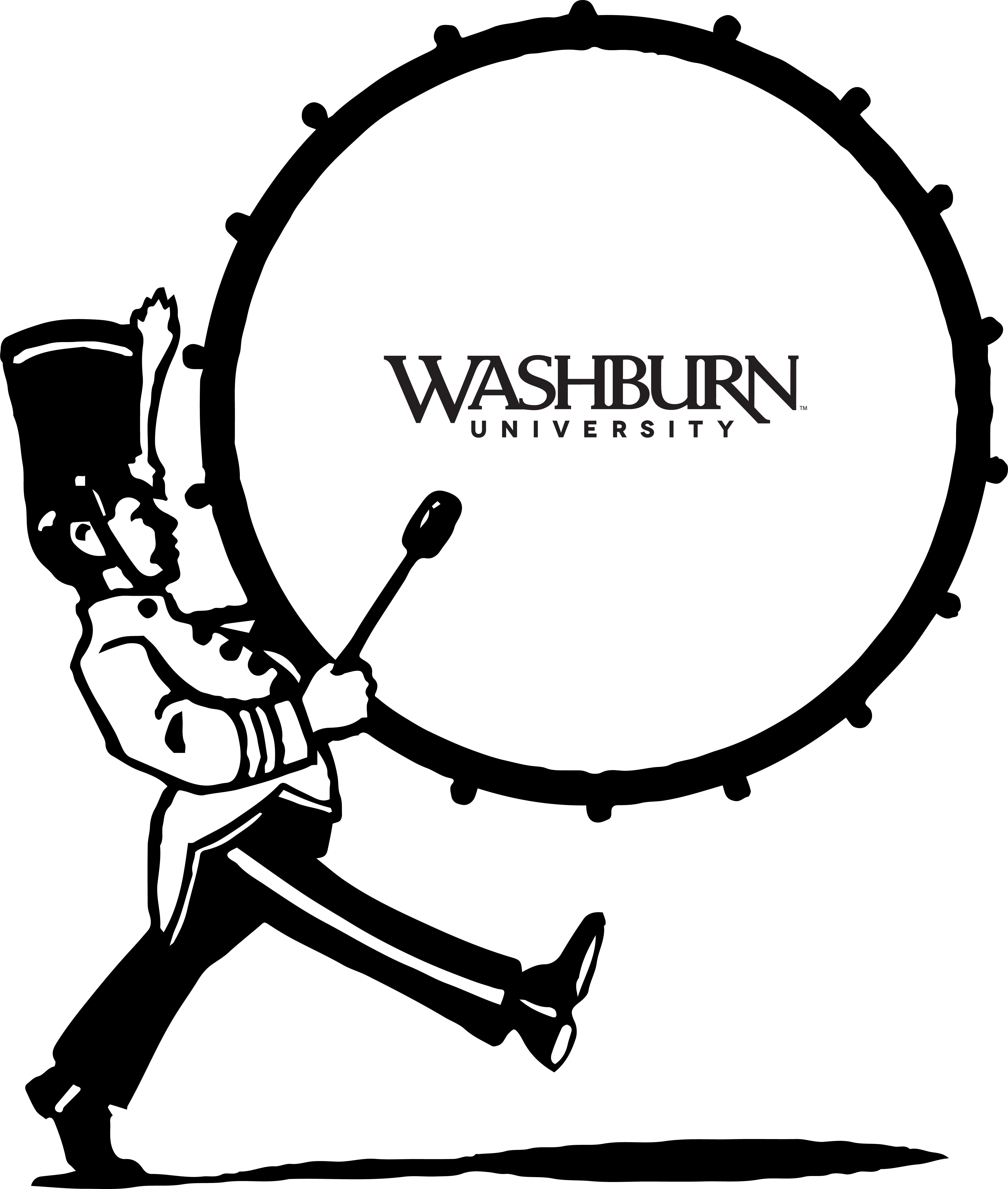 Bass Drums Percussion Clip - Springfield Central High School Logo - Png Download (4501x5311), Png Download
