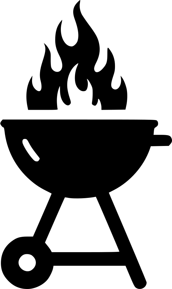 Png File Svg - Grill Icon Free Clipart (585x980), Png Download