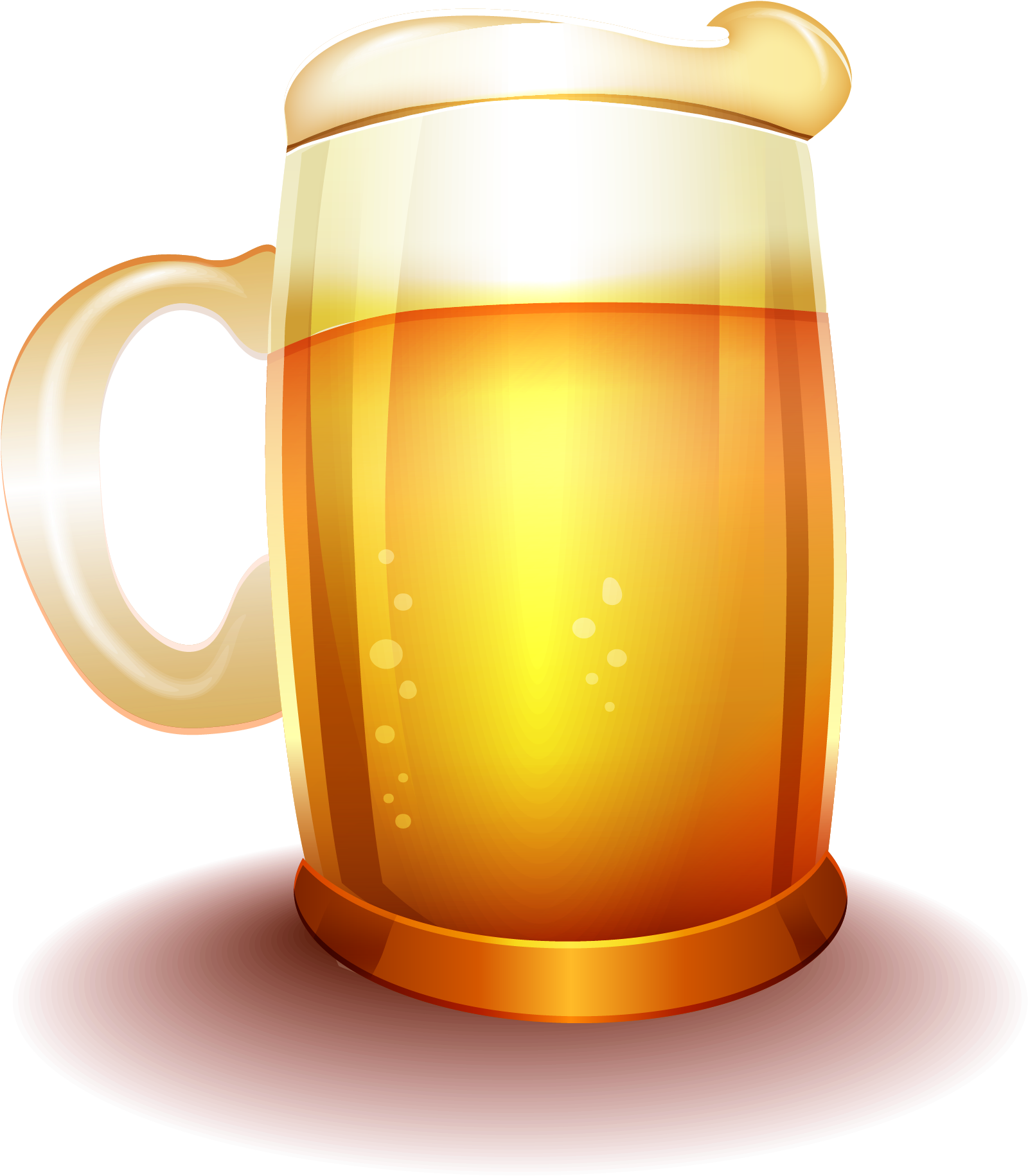 Free Beer Computer File - Beer Vector Free Download Png Clipart (2083x2083), Png Download