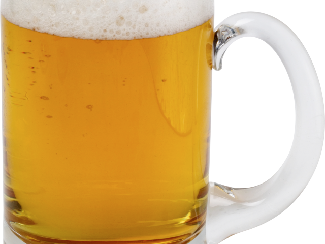 Root Beer Clipart Silhouette - Transparent Background Beer Glass Png (640x480), Png Download
