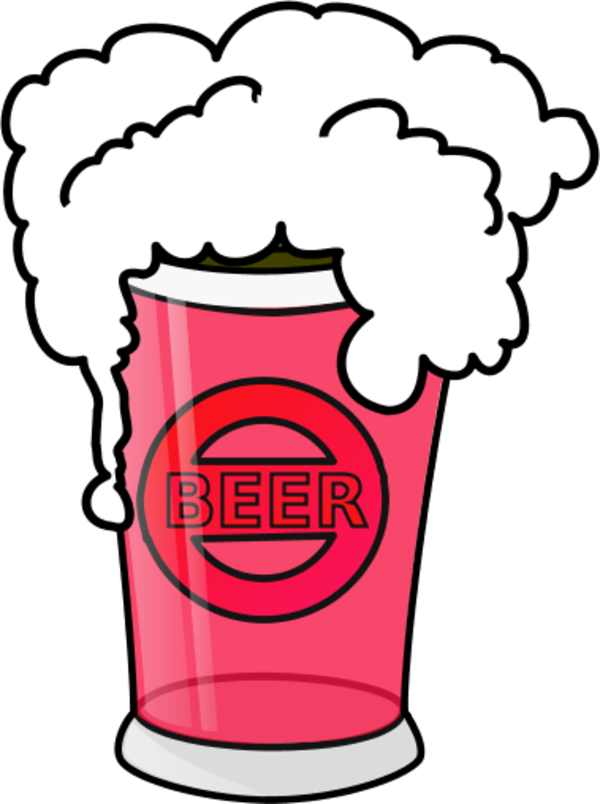 Vector Clip Art - Beer Clip Art - Png Download (600x804), Png Download