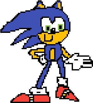 Sonic Generations Drawing - Cartoon Clipart (1024x576), Png Download