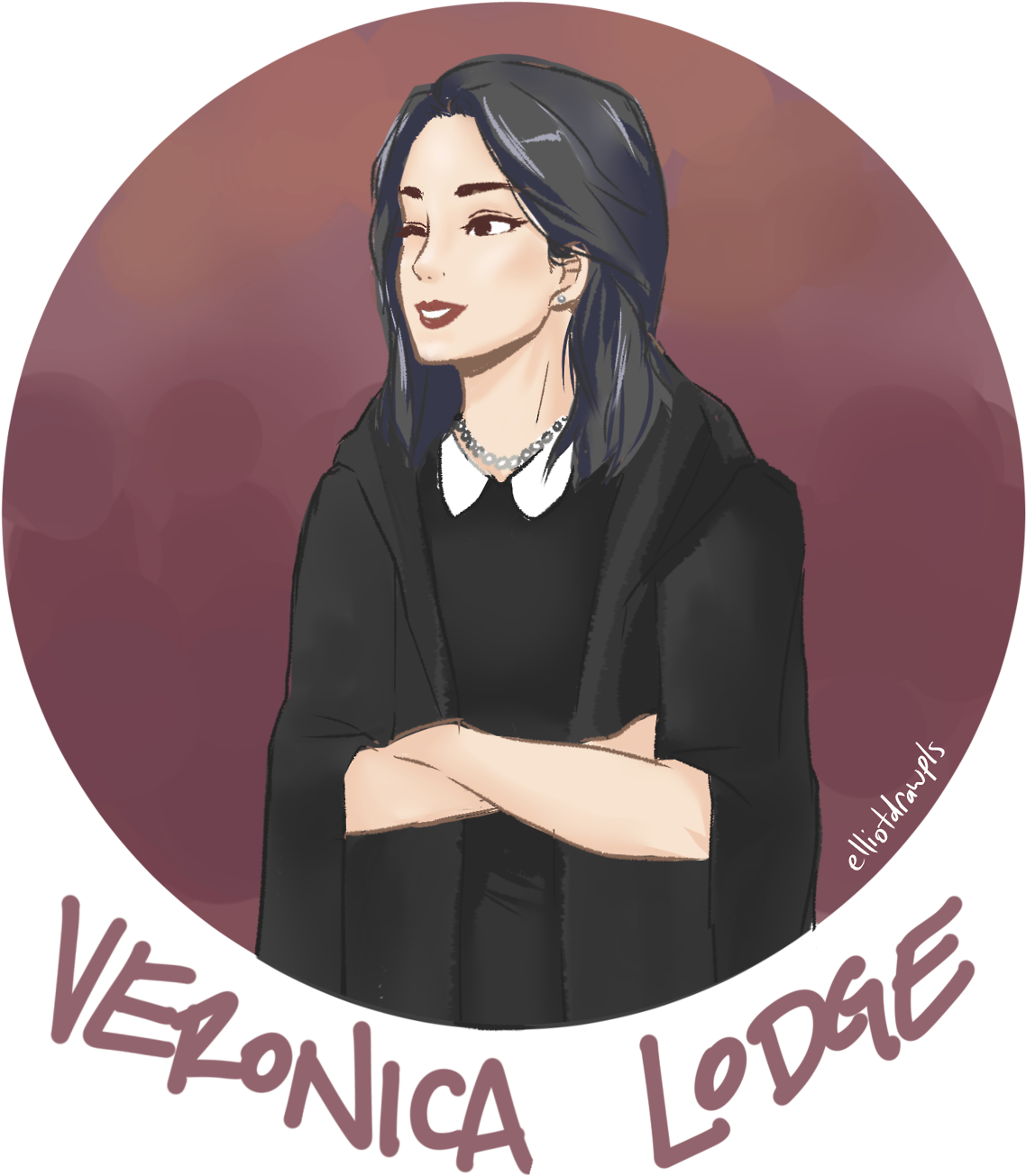 Riverdale Fanart Riverdale Cheryl, Riverdale Veronica, - Veronica Lodge Riverdale Fanart Clipart (1138x1305), Png Download