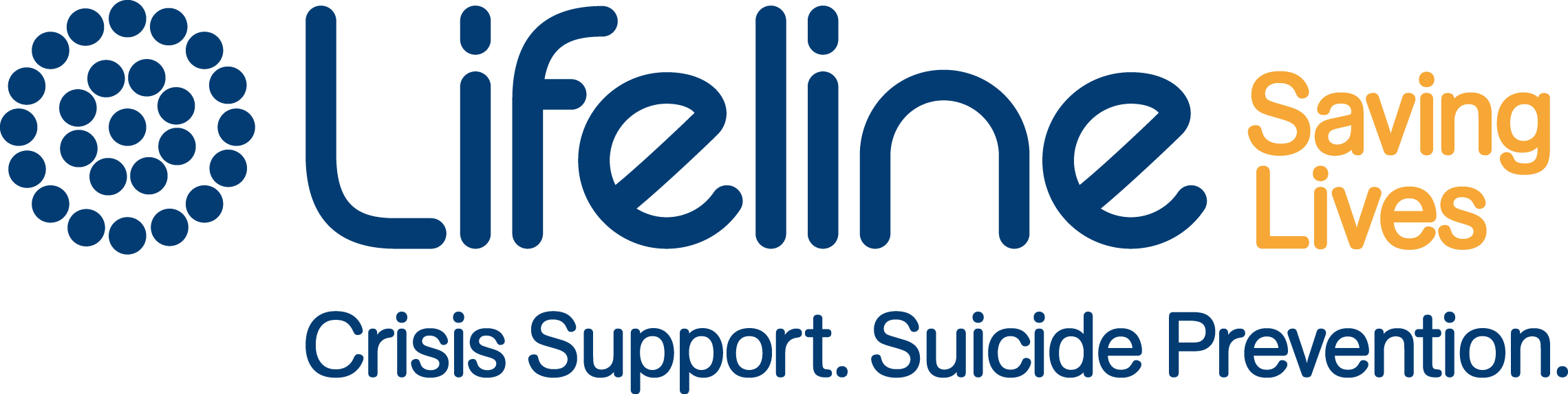 Lifeline Brand Positioning Logo - Lifeline Australia Clipart (2279x574), Png Download