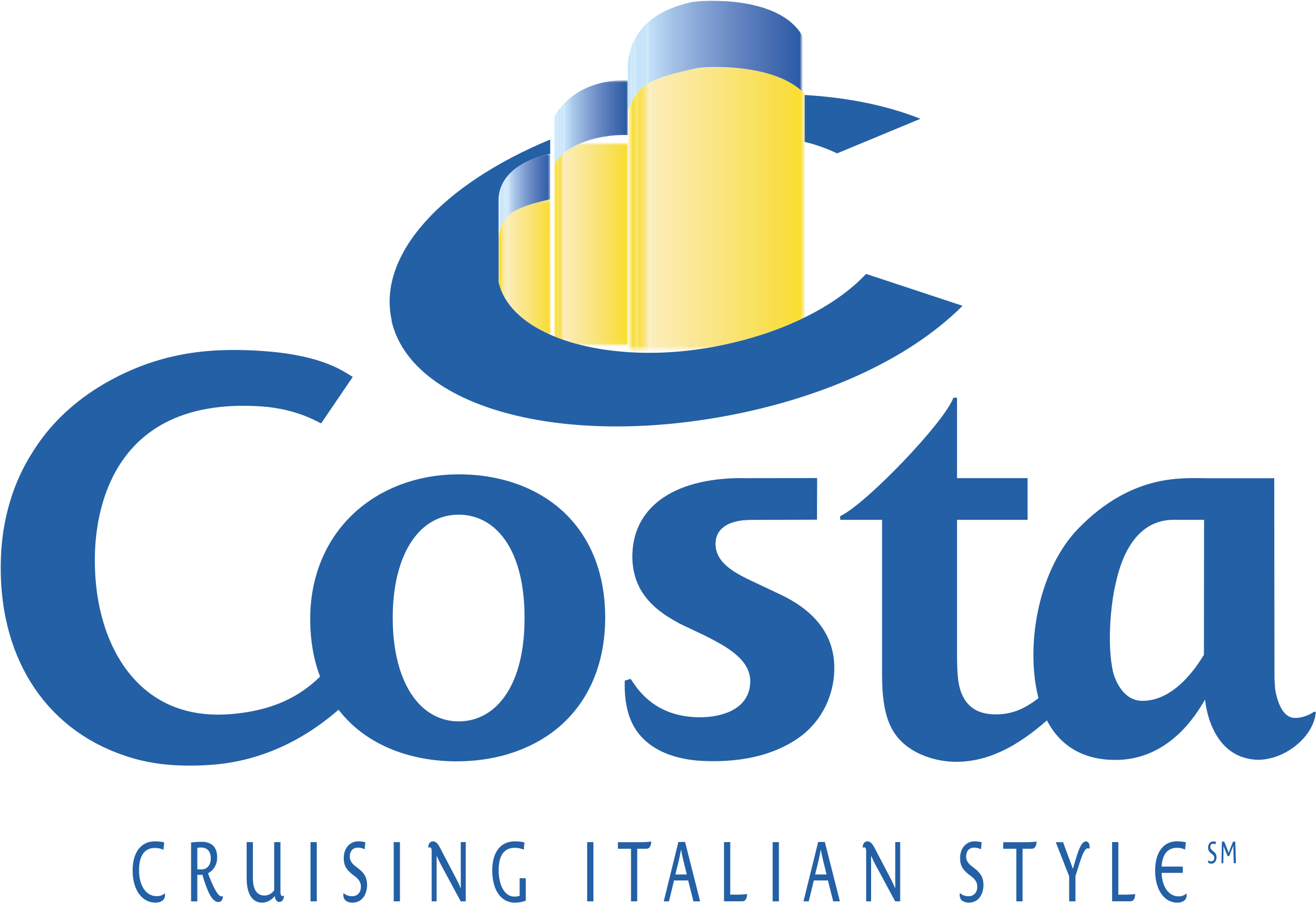 Costa Crociere Logo Png Transparent - Costa Cruises Clipart (2400x2400), Png Download