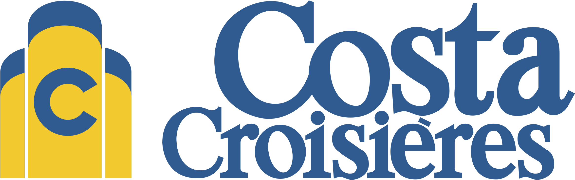 Costa Croisieres Logo Png Transparent - Costa Clipart (2400x2400), Png Download
