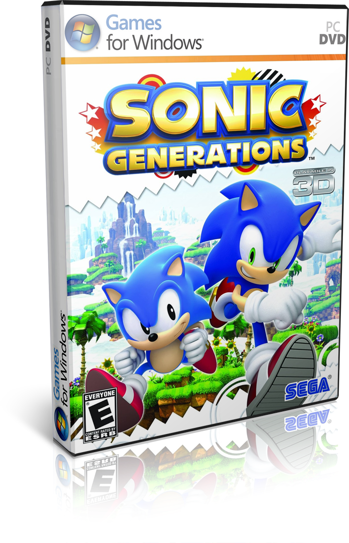 Sonicgenerations Flt Full Game Free Pc, Download, Play - Sonic Generations Nintendo Switch Clipart (692x1076), Png Download