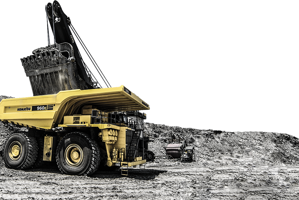 Pasted Image Crop U17853 - Camion 960e Komatsu Clipart (960x643), Png Download