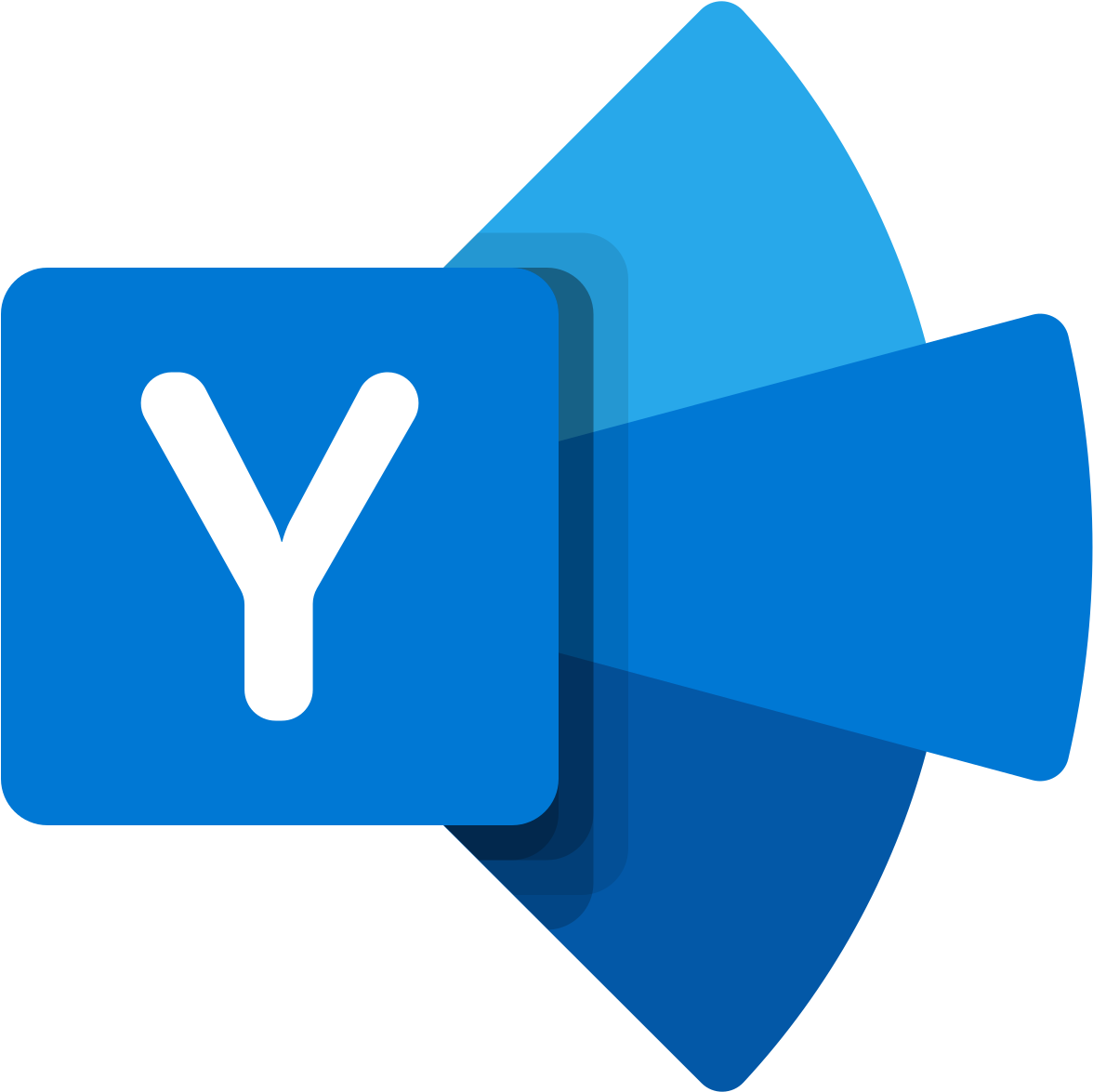 Yammer New Logo Png Clipart (1200x1200), Png Download
