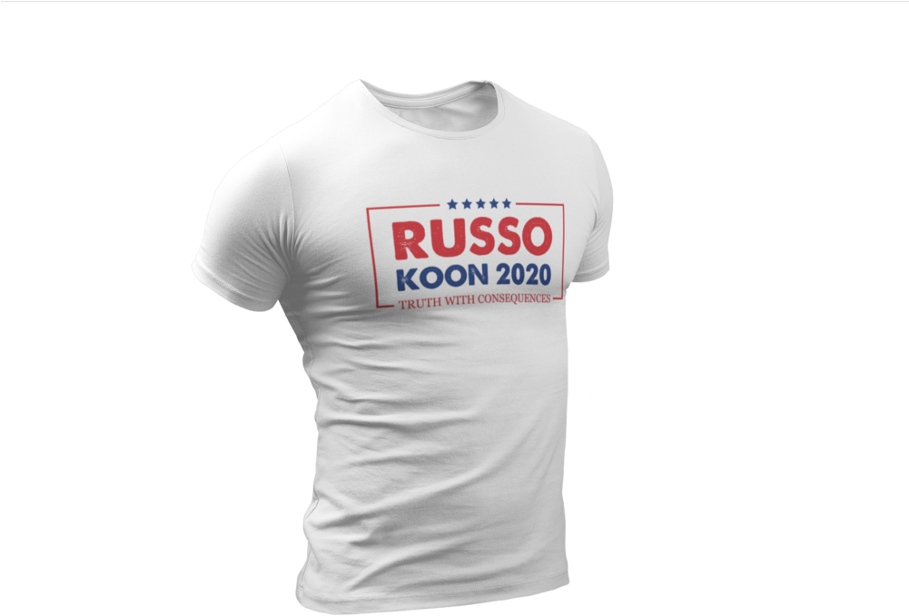 Russo Koon 2020 Twc T-shirt Clipart (1000x750), Png Download