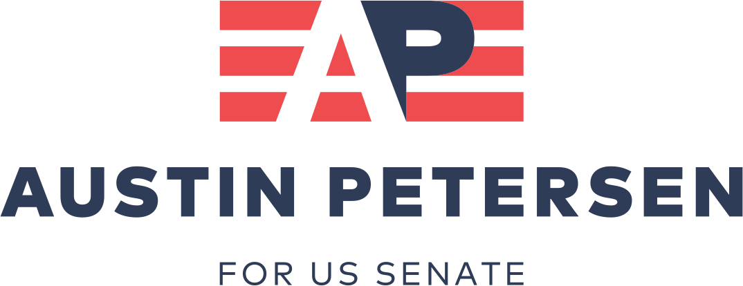 Ap Logo Full - Austin Petersen For Senate Clipart (1074x414), Png Download