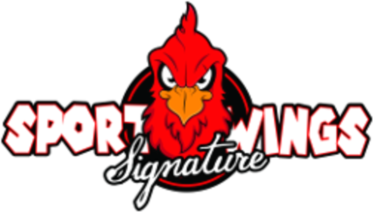 Signature Sport Wings Delivery - Cartoon Clipart (800x800), Png Download