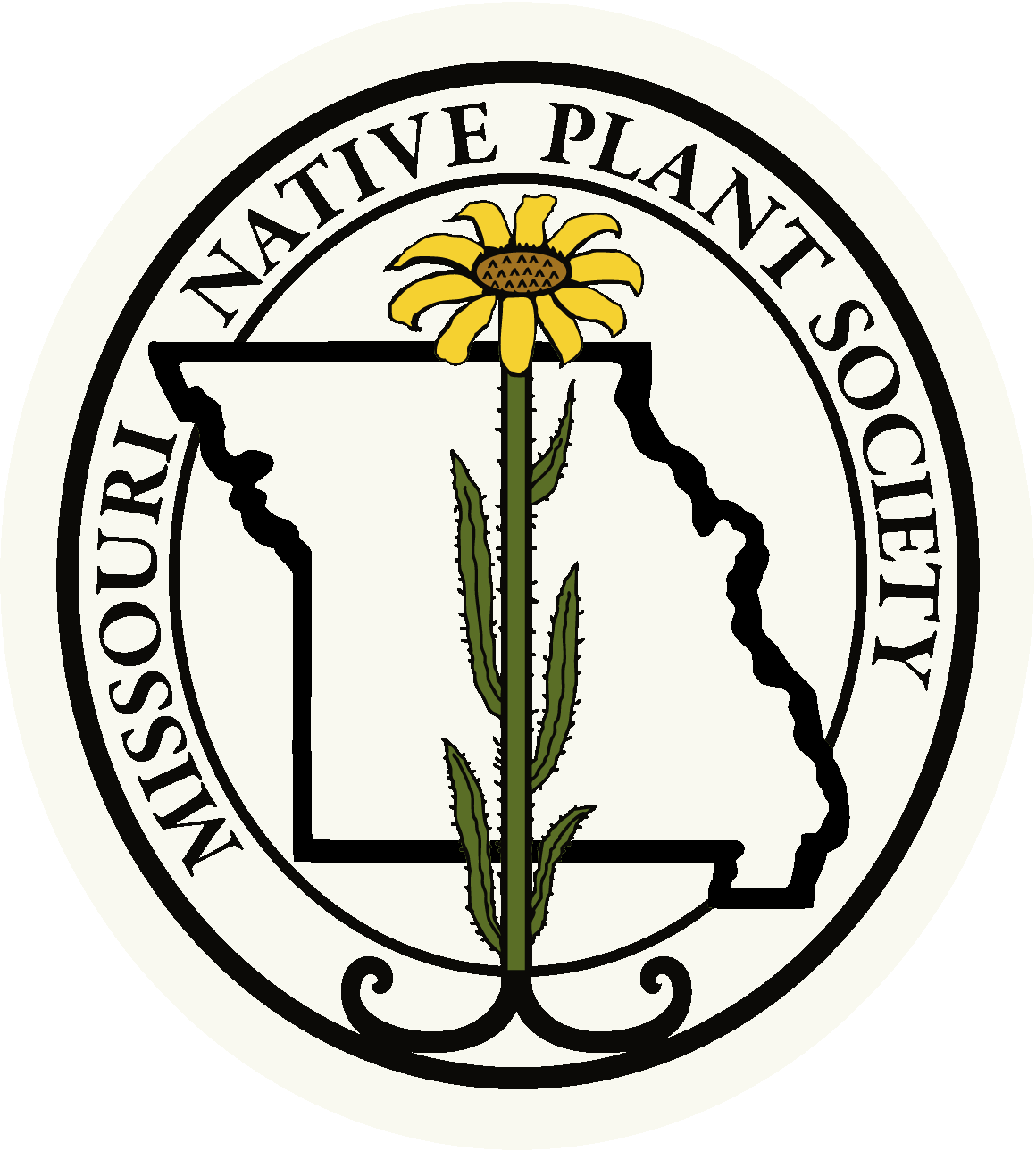 Missouri Native Plant Society Logo - Logo Universidad Interamericana Recinto De Ponce Clipart (1160x1289), Png Download