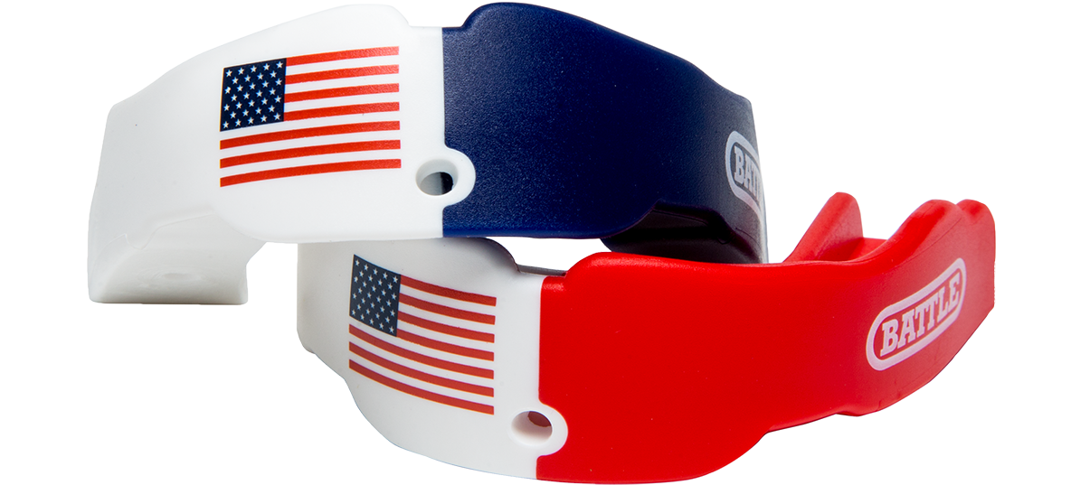Battle Usa Flag Mouth Guard 2 Pack - Belt Clipart (1200x1200), Png Download