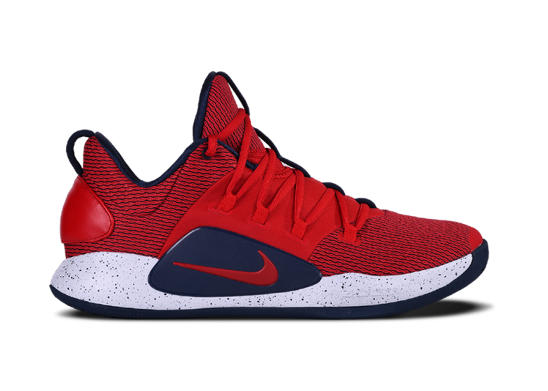 Nike Hyperdunk X Low Red Clipart (780x557), Png Download