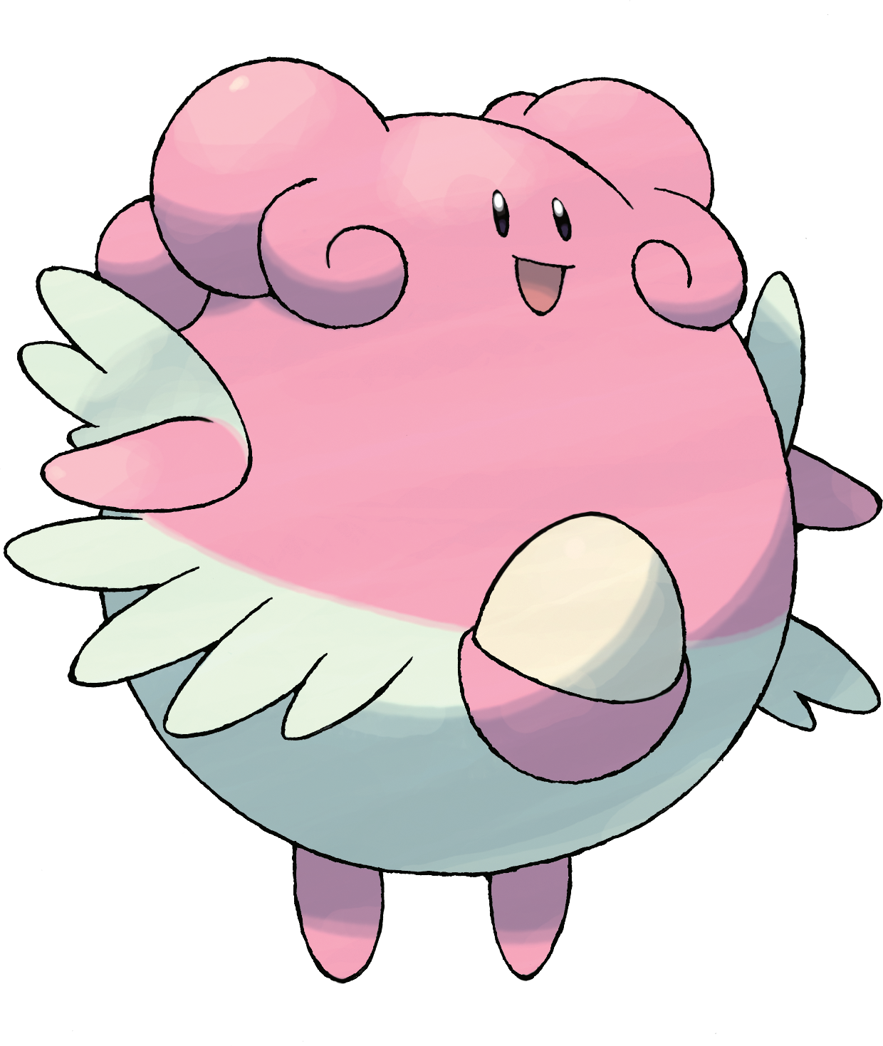 Original File - Pokemon Blissey Clipart (1240x1469), Png Download