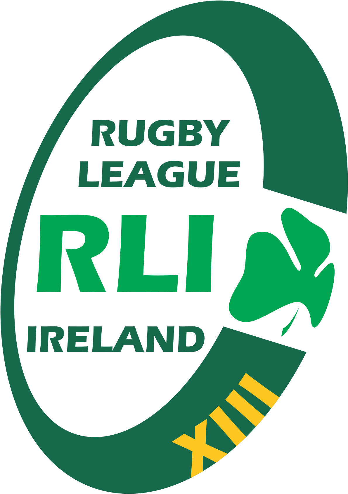 Rugby League Ireland - Ireland National Rugby League Team Clipart (1200x1701), Png Download
