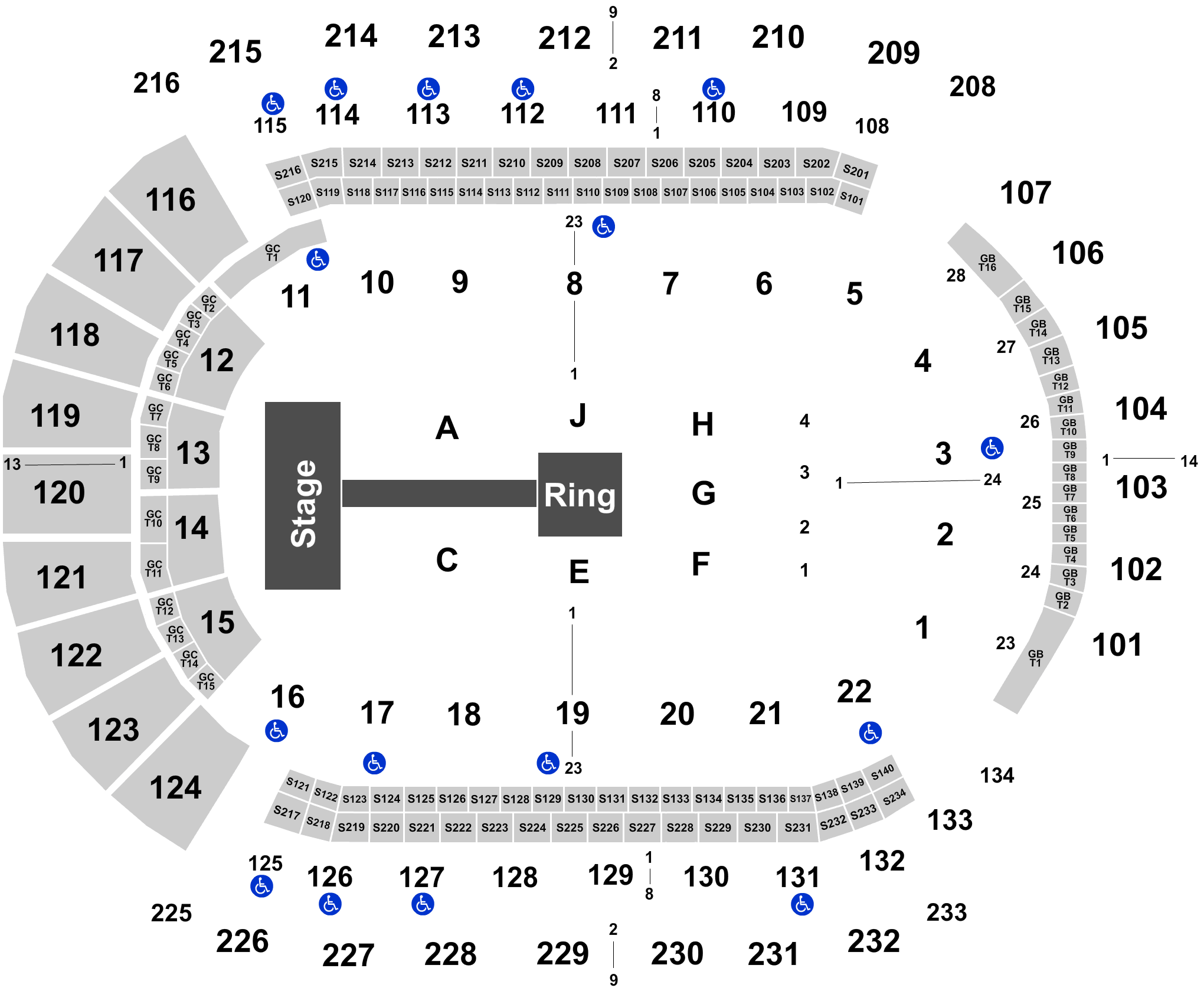 Adding Purchase To Cart - Prudential Center Map Section 4 Clipart (2100x1740), Png Download