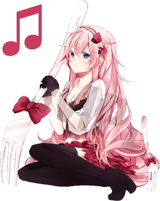 Megurine Luka Png - Transparent Megurine Luka Clipart (668x819), Png Download
