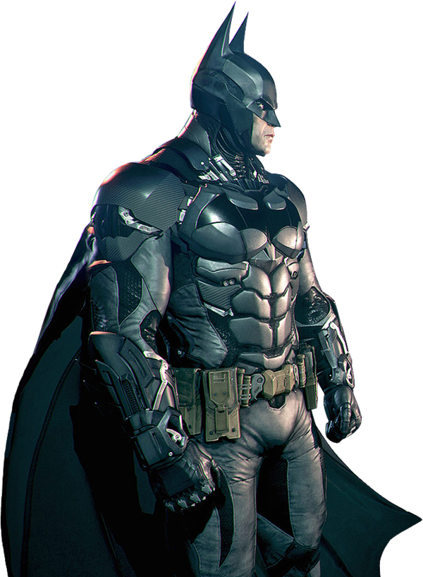 Batman Dark Knight Png - Batman Transparent Background Arkham Knight Clipart (600x818), Png Download