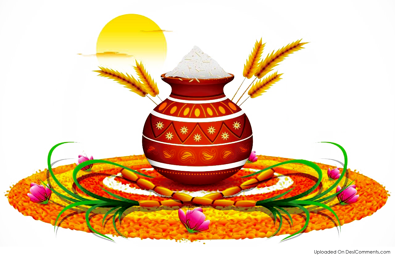 Pongal Wishes In Tamil 2019 Clipart (1280x830), Png Download