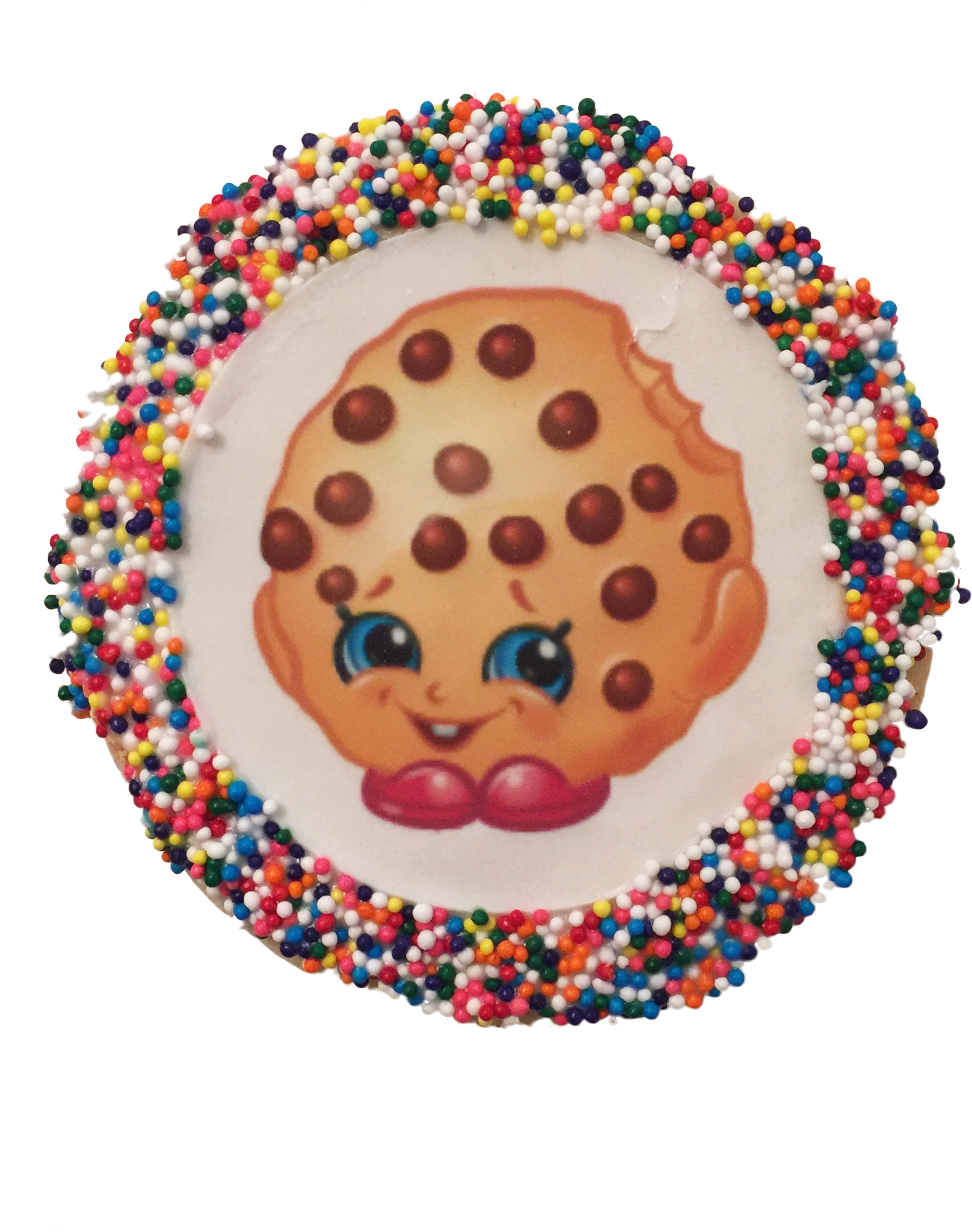 Shopkins Sugar Cookies With Nonpareils - Brookie Cookie Shopkin Clipart (2448x3264), Png Download