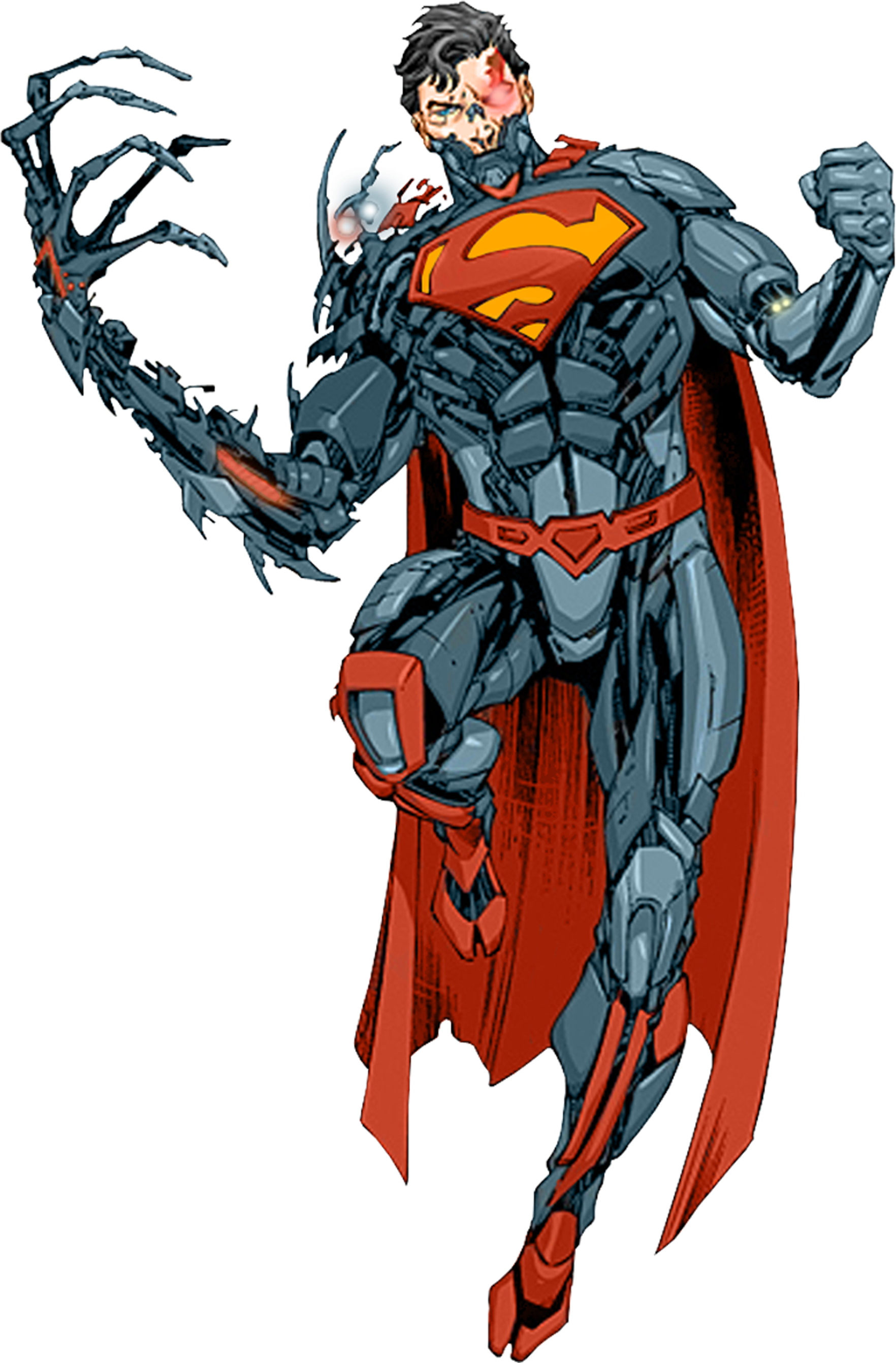 New 52 "cyborg Superman" - Cyborg Superman New 52 Clipart (3000x3000), Png Download