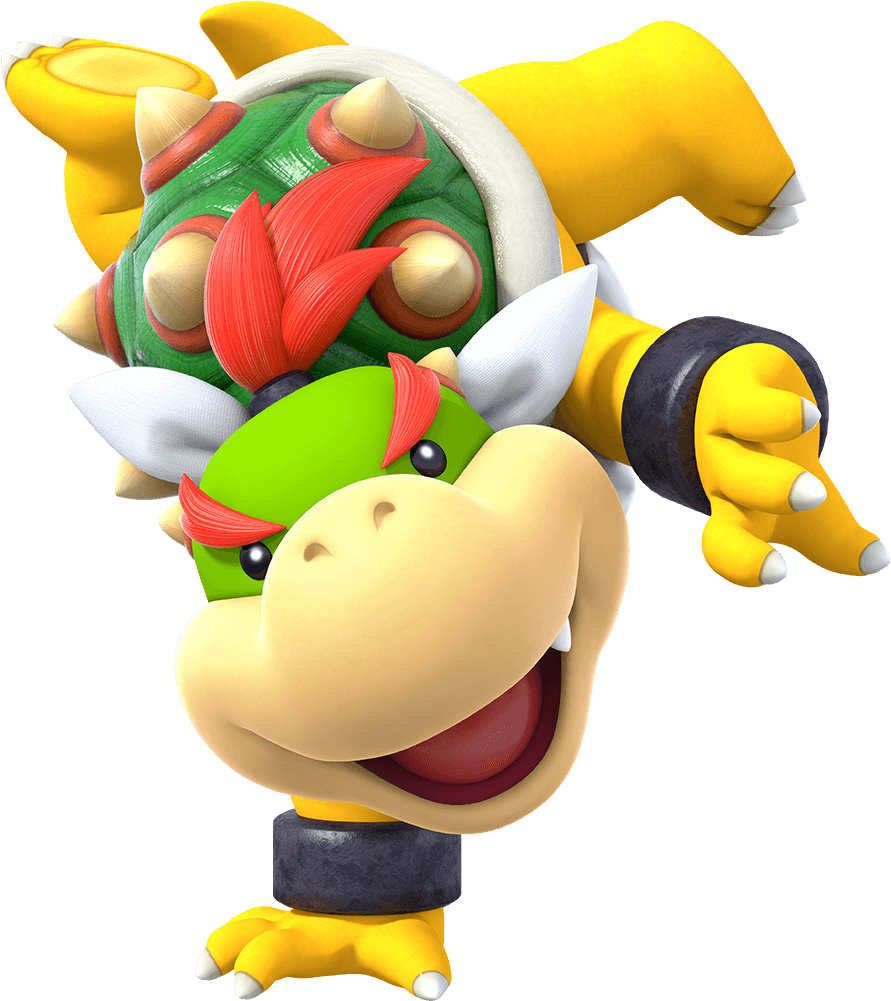 Bowser Jr Plush Png , Png Download - Character Super Mario Party Clipart (891x1001), Png Download