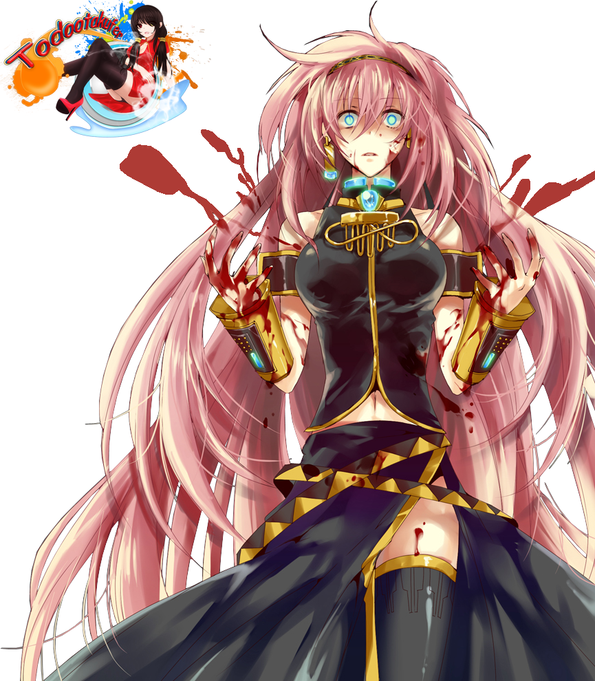 Megurine Luka Png Clipart (865x990), Png Download