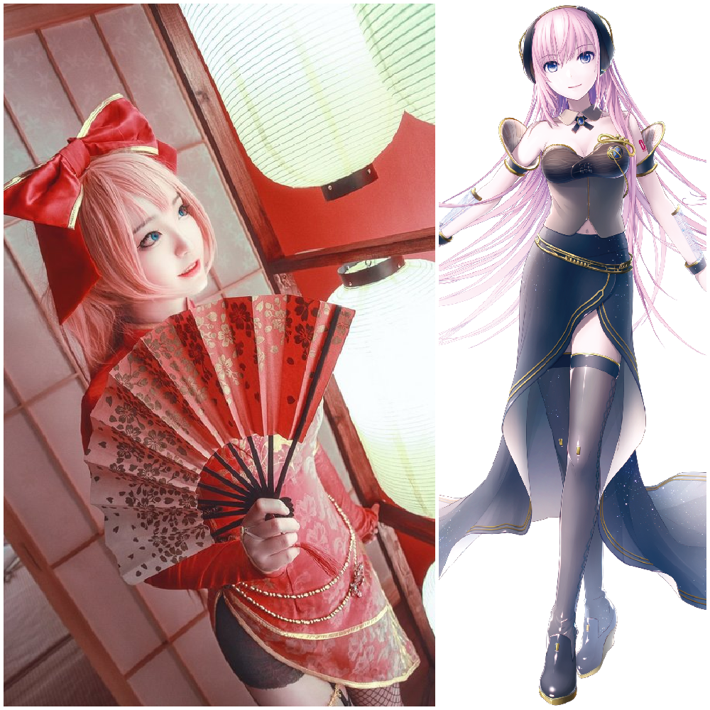 Megurine Luka - Vocaloid Design Clipart (1000x1000), Png Download