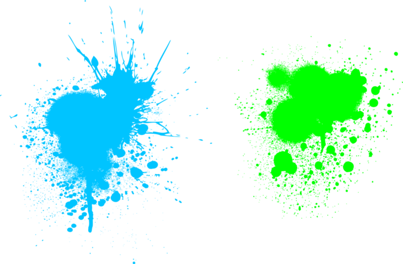 Png Tache Peinture - Graphic Design Clipart (800x524), Png Download