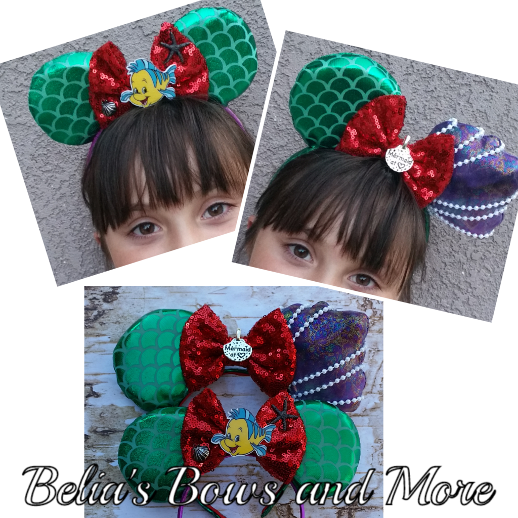 Ariel & Flounder Little Kids Mermaid - Girl Clipart (1024x1024), Png Download