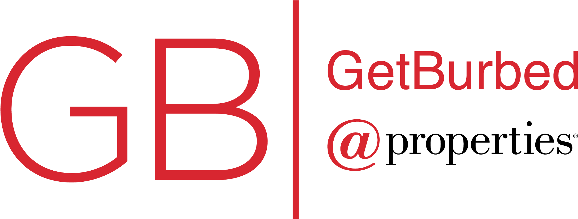 Get Burbed - Property Clipart (2648x834), Png Download