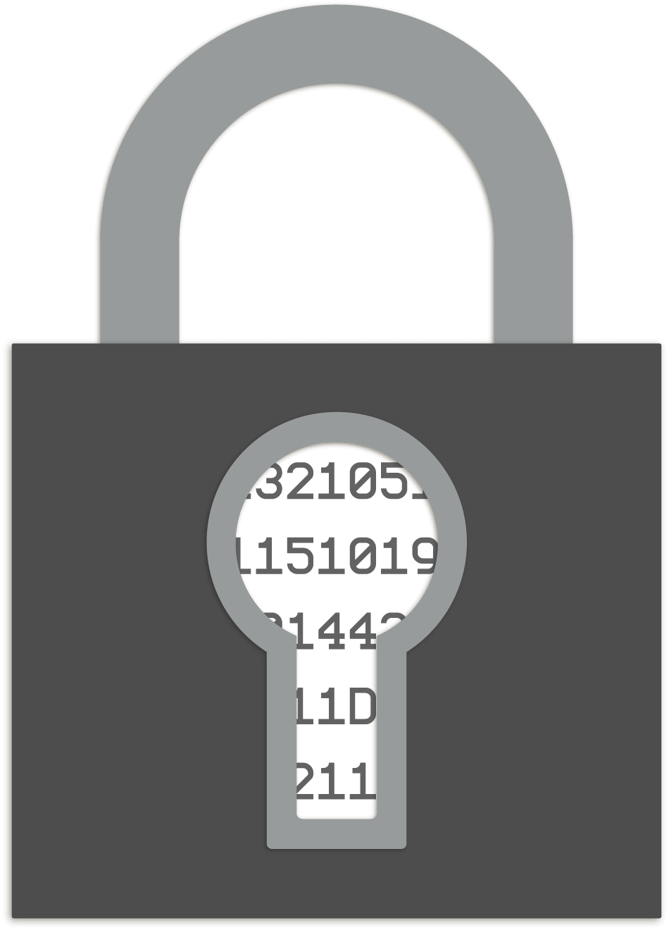 Encrypted Lock - Cryptography Transparent Clipart (1500x1500), Png Download