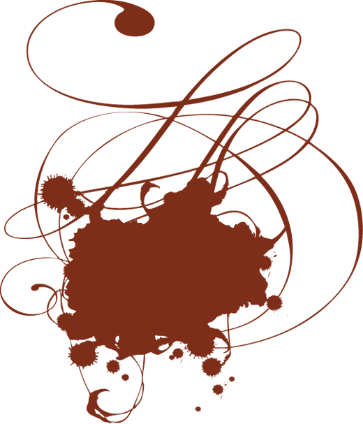 Autocollant Mural Tache De Chocolat - Manchas De Chocolate Png Clipart (520x607), Png Download