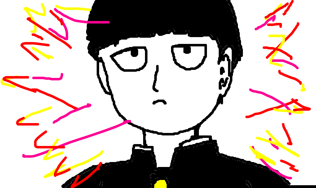 Mob Psycho - Cartoon Clipart (1020x608), Png Download