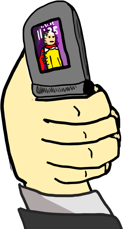 Feature Phone Clipart (1600x1200), Png Download